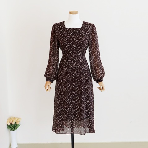 올리비아  플라워 드레스(F,XL)
